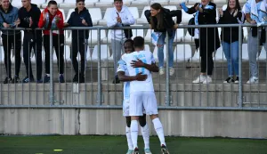 Rijeka, 24.10.2025. - Drugo poluvrijeme utakmice drugog kola Konferencijske lige između NK Rijeke i Sparte iz Praga nakon jučerašnjeg prekida na kraju prvog poluvremena nastavljena je danas na kojoj je Rijeka pobijedila 1 - 0. foto HINA/ Miljenko KLEPAC/ mk