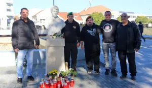 Vukovar, 06. 11. 2025, Vukovar posljednji ispračaj Jean - Michel Nicoliera u Vukovaru. Grad i Memorijalna bolnica uoči samog ispračaja Jean - Michel Nicoliera.snimio GOJKO MITIĆ