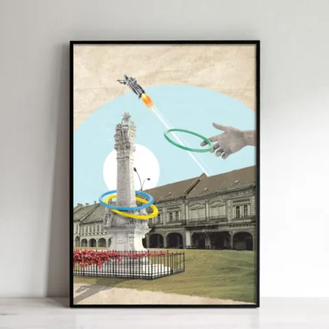 Požega, plakat Marka Babića