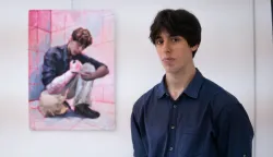 Osijek, 7. 11. 2025., Izložba Patrika Solde - ŠPUDizložba; Patrik Soldo; ŠPUD