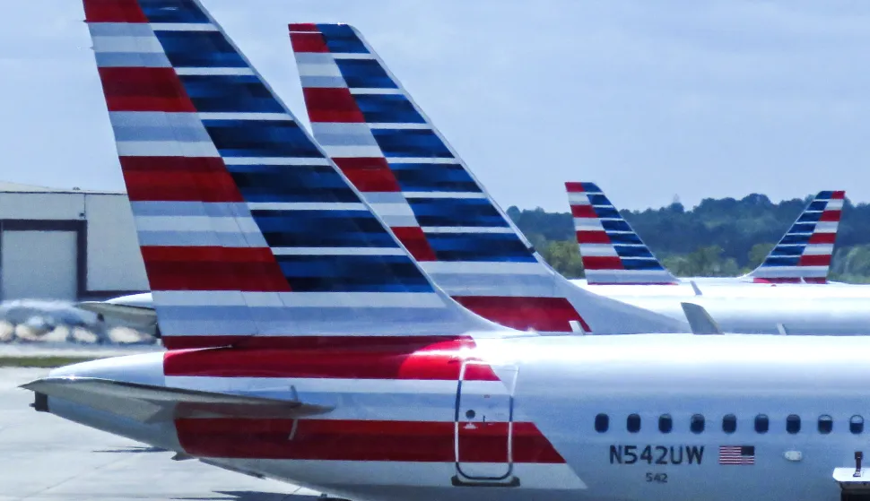 epa07315848 (FILE) - A file photo dated 11 April 2016 showing American Airlines passenger planes at the Charlotte Douglas International Airport in Charlotte, North Carolina, USA (reissued 24 January 2019). American Airlines released their 4th quarter and full-year 2018 results on 24 January 2019 saying their fourth-quarter net profit stood at 319 million USD, while the full-year net profit was 1.4 billion USD. EPA/TANNEN MAURY