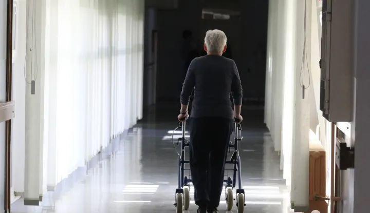 Osijek, 13. 03. 2025, Dom za starije i nemoćne Osijek, Dom umirovljenika, ilustracja, slobodnjak.snimio GOJKO MITIĆ