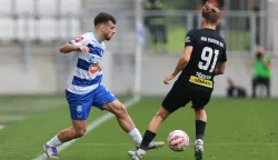 14.09.2025., stadion Opus Arena, Osijek - SuperSport HNL, 6. kolo, NK Osijek - HNK Vukovar 1991. Domagoj Bukvic. Photo: Davor Javorovic/PIXSELL