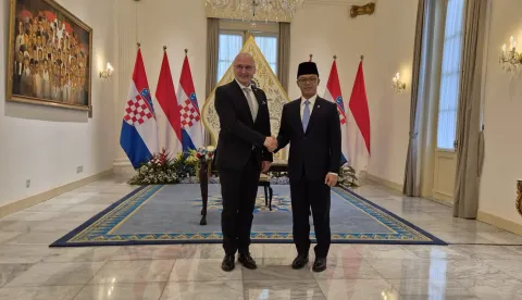 Jakarta, 10.11.2025. - Gordan Grlić Radman u službenom posjetu Republici Indoneziji. Na fotografiji Gordan Grlić Radman. foto HINA/ MVEP/ tm