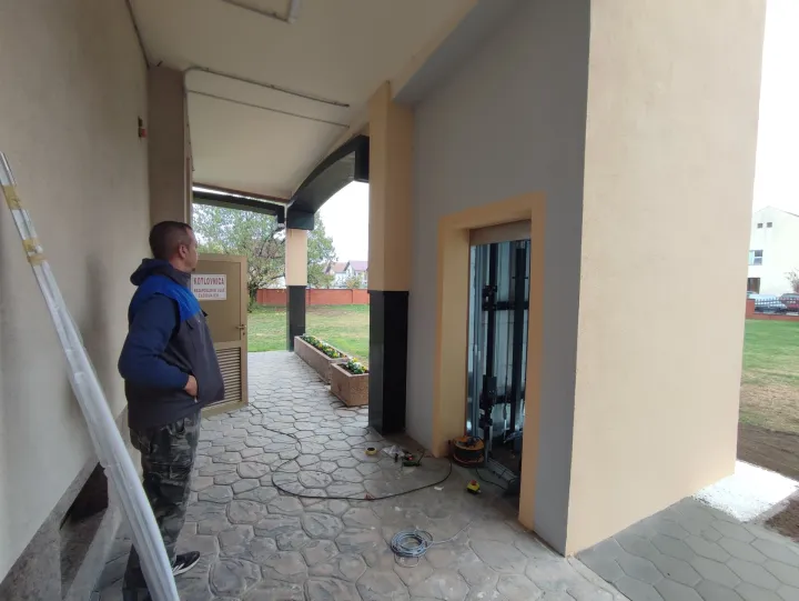 Ugradnja liftafoto: Marija Lešić Omerović