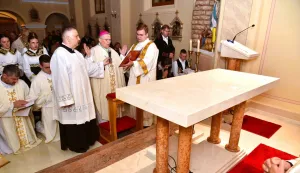 Blagoslov crkve u Đurićimafoto: Nadbiskupija