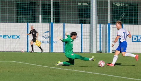 NK Osijek - Szentlörinc, prijateljska utakmica. Nail Omerović