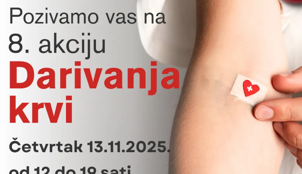 Darivanje krvi od 12 do 19 sati