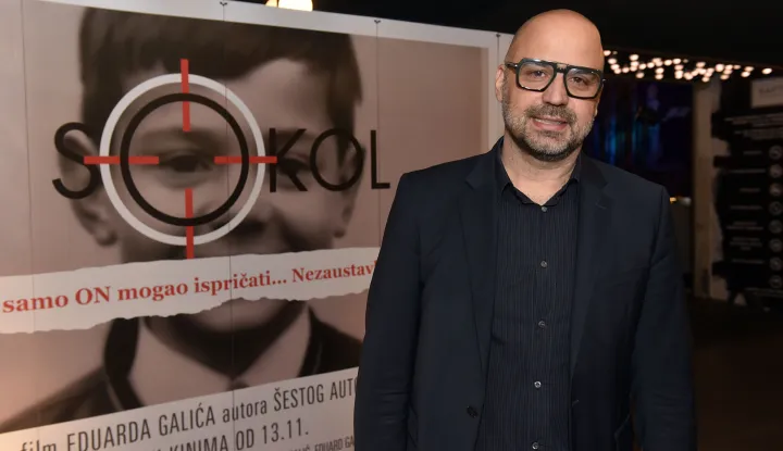 Zagreb, 11.11.2025 (fokus) - premijera filma Sokol, na slici Dominik Galic.foto Davor Kovacevicfokus