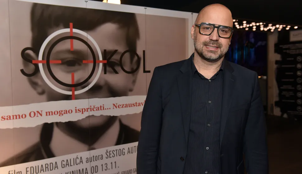 Zagreb, 11.11.2025 (fokus) - premijera filma Sokol, na slici Dominik Galic.foto Davor Kovacevicfokus