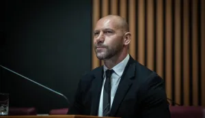 Zagreb, 25.9.2025 - Sjednica Hrvatskog sabora. Na slici Damir Habijan.Foto Hina/ Dario GRZELJ/ dag