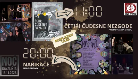 NOĆ KAZALIŠTA U GK-u JOZA IVAKIĆ studeni 2025.