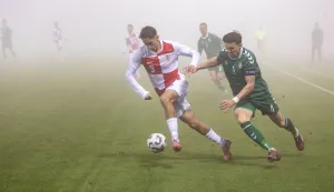 Velika Gorica, 13.11.2025 - Utakmica kvalifikacija za U21 Europsko prvenstvo 2027. godine Hrvatska - Litva. Na slici Leon Grgić.Foto Hina/ Dario GRZELJ/ dag