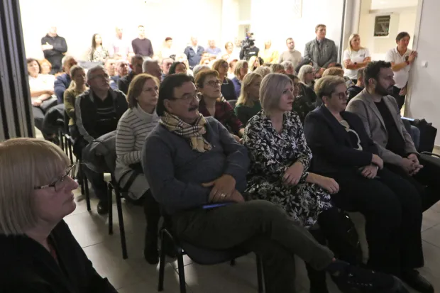 Osijek, 13. 11. 2025, Hotel Mursa, Predavanje o Vukovarskoj ratnoj bolnici.snimio GOJKO MITIĆ