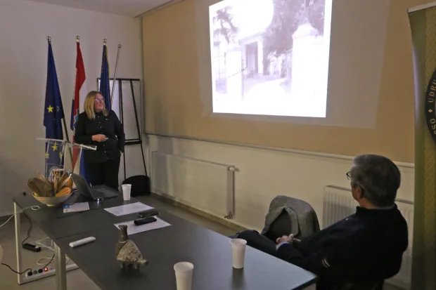 Osijek, 13. 11. 2025, Hotel Mursa, Predavanje o Vukovarskoj ratnoj bolnici.snimio GOJKO MITIĆ