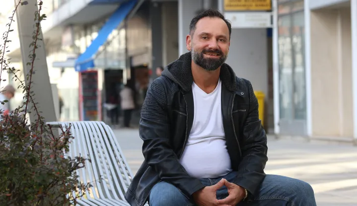 Osijek, 06. 11. 2024, Luka Udjbinac, organizartor prvog LegOs jazz festivala.snimio GOJKO MITIĆ