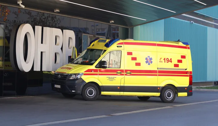 Osijek, 05. 11. 2025., KBC Osijek; OHBP; hitna pomoć; slobodnjak; slobodnjaci SNIMIO BRUNO JOBST