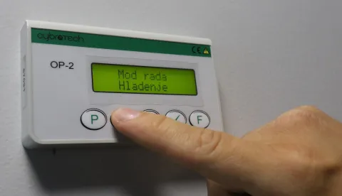 Petrijevci, 24. 07. 2023, Petrijevci, industrijska zona. Firma Panera automation. Dizalice topline, instalacije, grijanje, hladjenje, ilustracija.snimio GOJKO MITIĆ