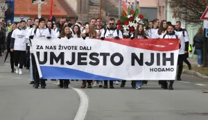 Vukovar, 18. 11. 2025., Kolona sjećanja 2025, SNIMIO BRUNO JOBST