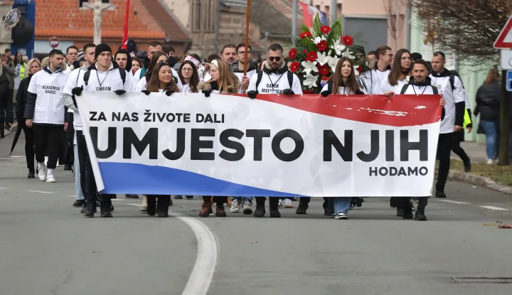 Vukovar, 18. 11. 2025., Kolona sjećanja 2025, SNIMIO BRUNO JOBST