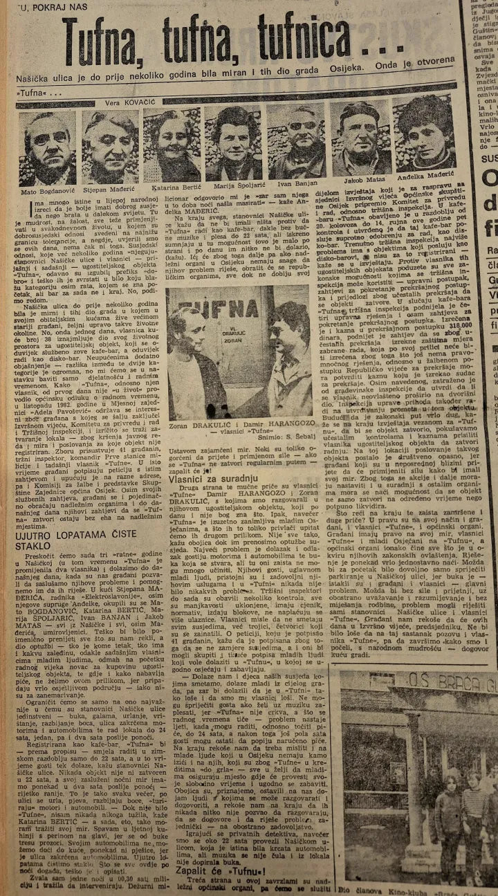 Prvo na korzo, a poslije u Tricu, Tufnu, Valentino...