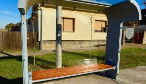 OPĆINA STARI JANKOVCIpostavljena su dva moderna autobusna stajališta u Srijemskim Lazama2025.