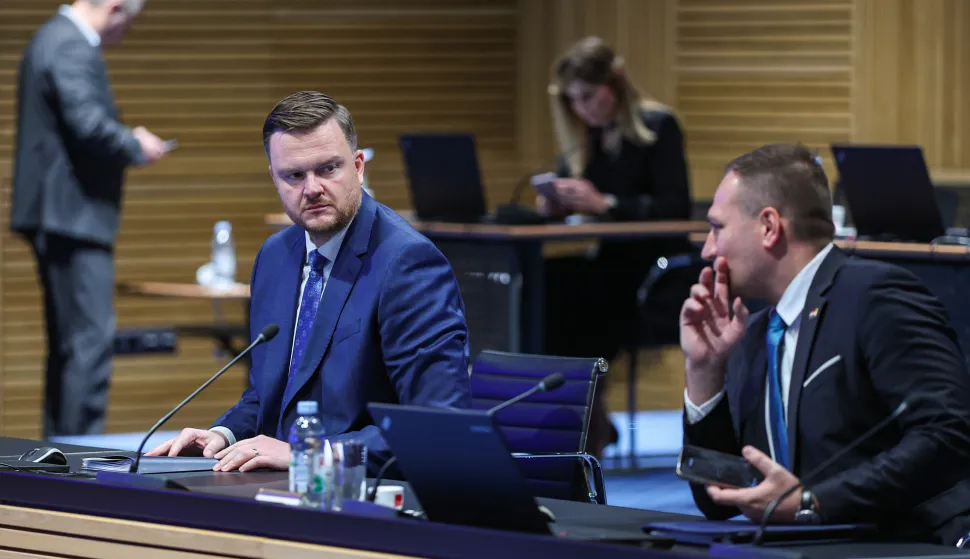 13.11.2025., Nacionalna i sveucilisna knjiznica, Zagreb - 127. sjednica Vlade. Marko Primorac. Photo: Goran Stanzl/PIXSELL