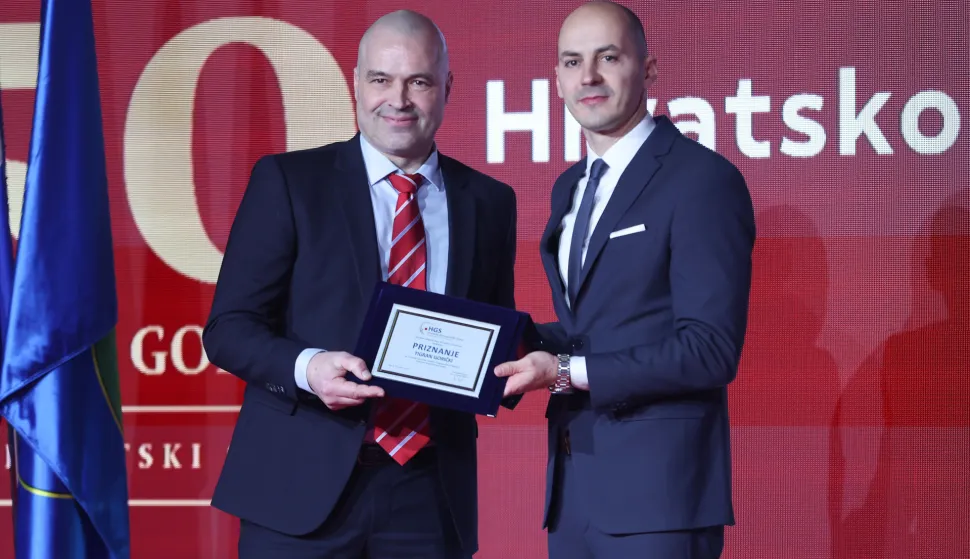 12.12.2024., Zagreb - Sokolski dom. Predsjednik Republike Hrvatske Zoran Milanovic sudjelovao je na obiljezavanju 120 godina Hrvatskog gimnastickog saveza i 150 godina Zagrebackog tjelovjezbenog drustva "Hrvatski sokol". Photo: Sanjin Strukic/PIXSELL