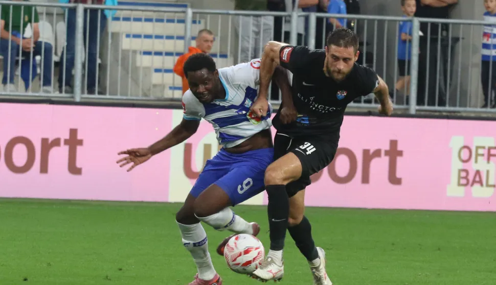 Osijek, 14. 09. 2025, Opus Arena, nogomet, Osijek - Vukovar 1991, SuperSport HNL 25/26. Toure Fode Yannick (9).snimio GOJKO MITIĆ