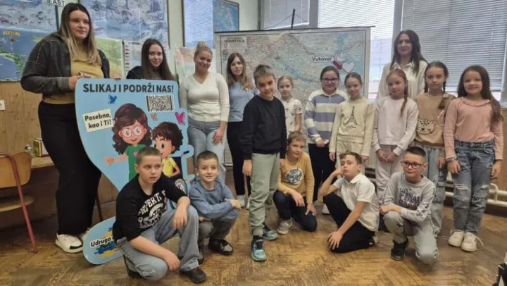 Inkluzivna radionica u O&Scaron; Mate Lovraka Županjafoto: O&Scaron; Mate Lovraka