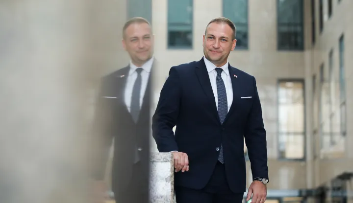 26.09.2025., Zagreb - Ministar poljoprivrede, sumarstva i ribarstva David Vlajcic. Photo: Emica Elvedji/PIXSELL