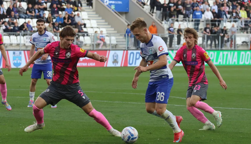 Osijek, 09. 05. 2025, Opus Arena, nogomet, SuperSport HNL 24/25, Osijek - Lokootiva, Nail Omerović (36).snimio GOJKO MITIĆ