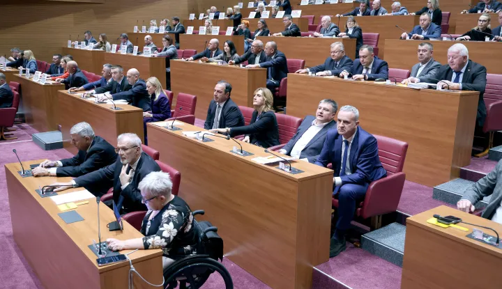 21.11.2025., Zagreb - Sabor je tjedni rad zakljucio glasovanjem o raspravljenim tockama dnevnog reda. Photo: Patrik Macek/PIXSELL