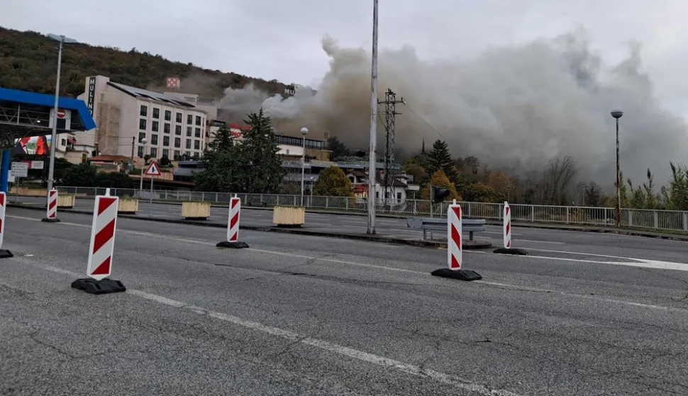 Požar hotela Malino