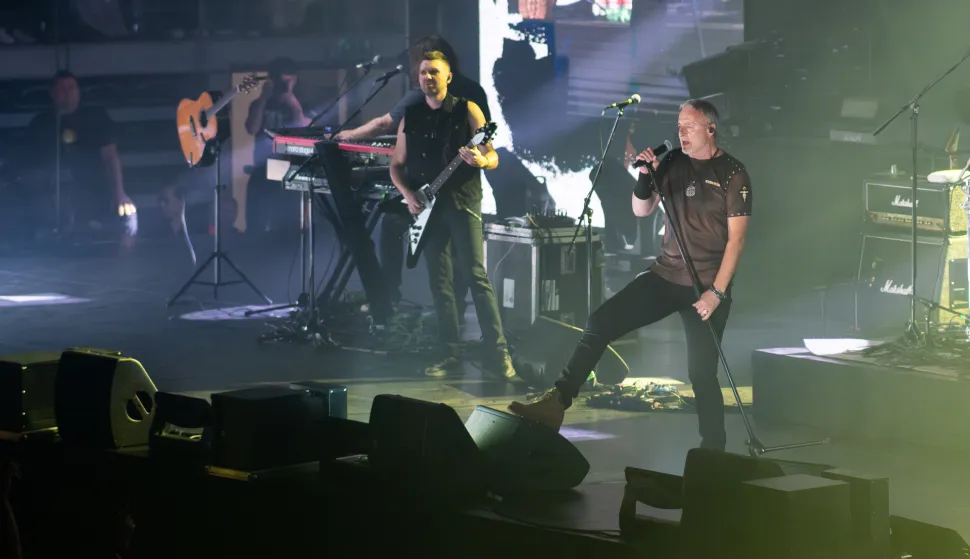 Osijek, 21. 11. 2025., Koncert Thompson Dvorana Gradski vrtMarko Perković Thompson; koncert