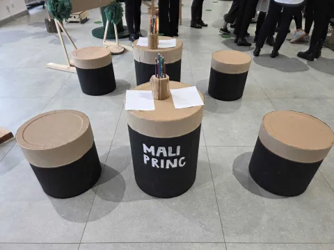 Vrtićarci iz Malog princa istraživali prirodne materijale, Vinkovci, studeni 2025.