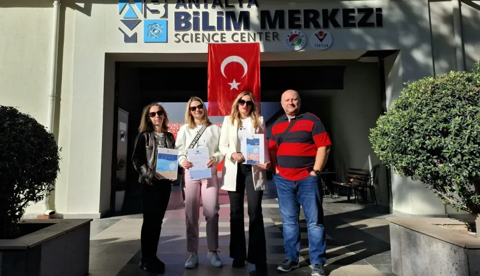 Nastavnici vukovarske gimnazije sudjelovali su u mobilnosti u Antaliji (Turska) u okviru projekata SHORE i pridruženog projekta GeoSave - Learning from Earth's Depths 