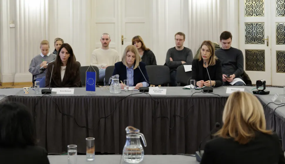 Zagreb, 24.11.2025. - U organizaciji Gonga održan je okrugli stol: "Kako vlada Vlada?".foto HINA/ Edvard ŠUŠAK