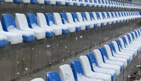 ZELENO POLJE, IGRALIŠTE OLIMPIJESTUDENI 2025. SNIJEGFOTO: BRUNO JOBST