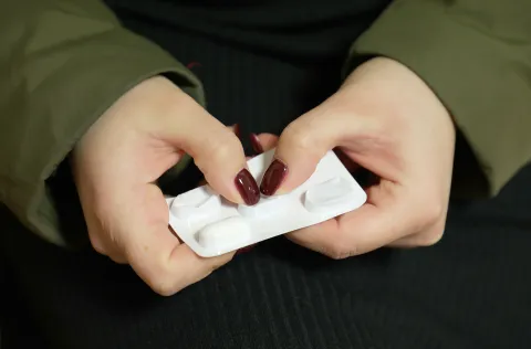 Osijek, 15. 01. 2025., gripa, viroza, bolest, sezonska gripa, prehlada, tablete; tableta; lijek; ljekoviSNIMIO BRUNO JOBST