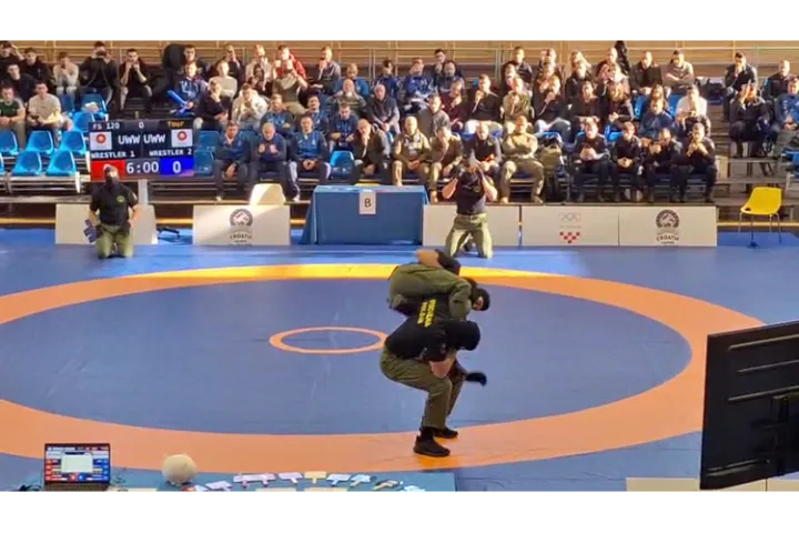 Osječki specijalci na otvaranju europskog policijskog prvenstva u hrvanju