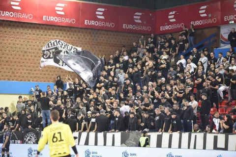 PARTIZAN - NEXE BEOGRAD, 25. studenoga 2025. Rukometaši našičkog Nexea poraženi su u 5. kolu Eurolige u Beogradu od Partizana s 27-30 (12-15). FOTO: RK NEXE