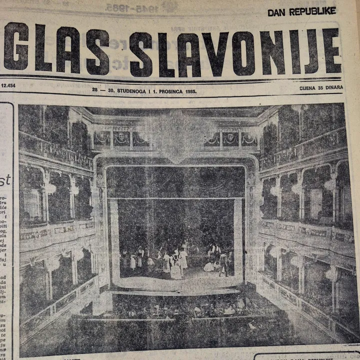 Otvaranje obnovljene zgrade HNK-a u Osijeku Glas Slavonije