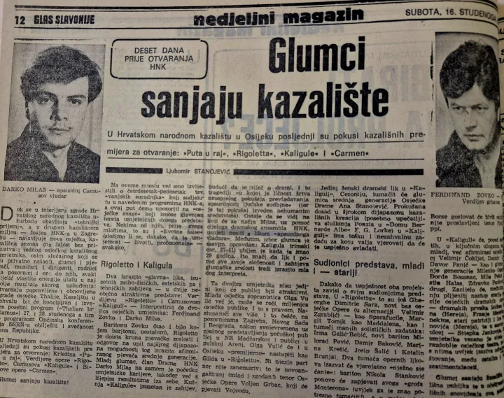 Otvaranje obnovljene zgrade HNK-a u Osijeku Glas Slavonije