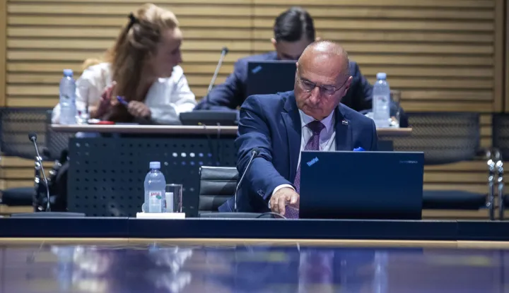 Zagreb, 28.08.2025 - 113, sjednica Vlade RH. Na fotografiji Gordan Grlić Radman. foto HINA/ Daniel KASAP/ dk