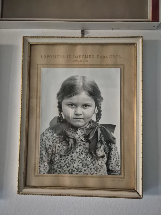 Sanja Toth, operna pjevačica, fotografija iz vrtića