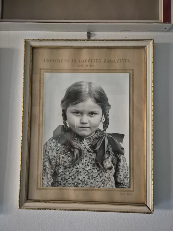 Sanja Toth, operna pjevačica, fotografija iz vrtića