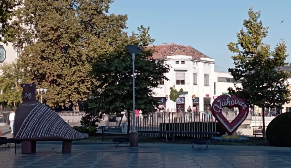 Središte Vukovara, Trg RH i pješačka zona