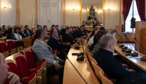 Osijek, 27. 11. 2025., Županijska skupština skupština; županija; vijećnici; županica