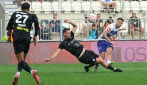 Osijek, 14. 09. 2025, Opus Arena, nogomet, Osijek - Vukovar 1991, SuperSport HNL 25/26. Domagoj Bukvić (39).snimio GOJKO MITIĆ